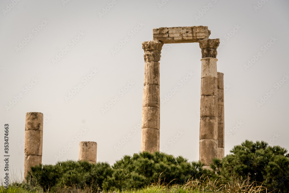 AMMAN, JORDAN - FEBRUARY 15: Streets of Amman the capital city of Jordan, on 15th February 2019 in Amman, Jordan. AMMAN, JORDAN - FEBRUARY 15: Streets of Amman the capital city of Jordan, on 15th February 2019 in Amman, Jordan.