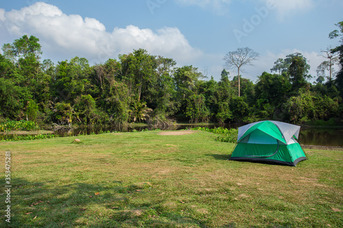 Thailand, Asia, Camping, Forest, Backgrounds © weera