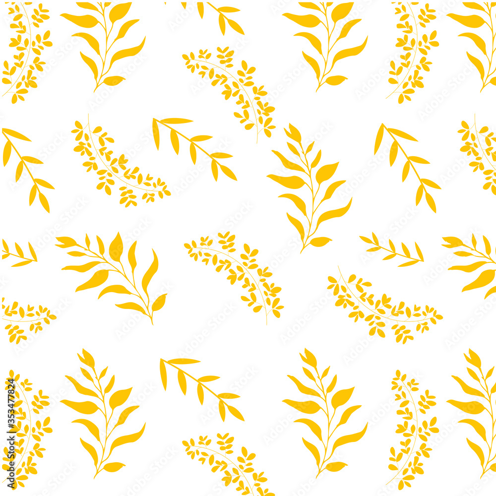seamless background with wheat ears