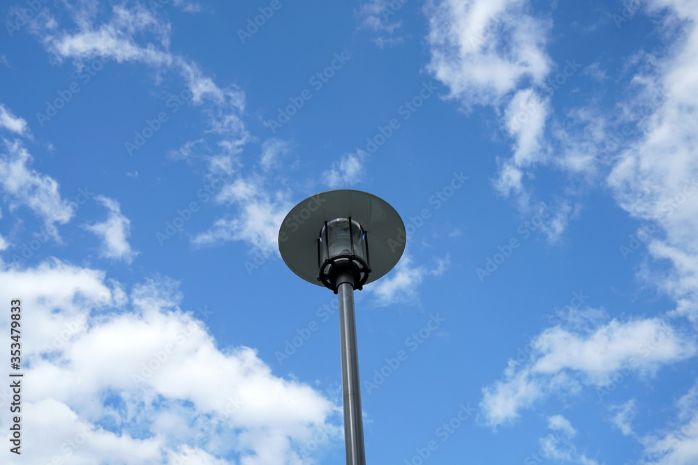 Old lamps along the way, which are still in operation today Old lamps along the way, which are still in operation today