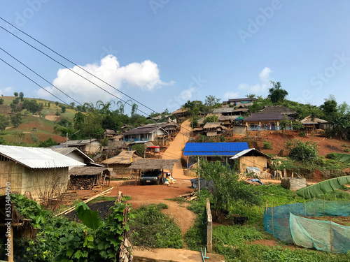 Tribe village in thailand