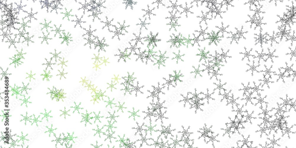 Light Blue, Green vector texture with circular arc. Light Blue, Green vector texture with circular arc.