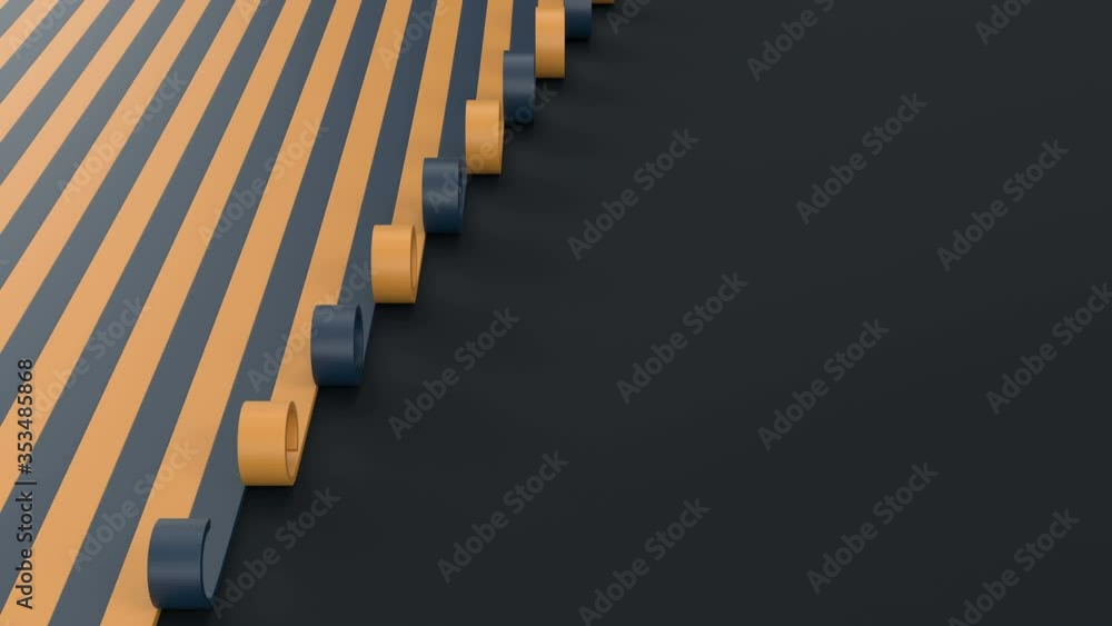 Looped 3D animation of unfolded rolls into a single multi-colored surface. Vertical movement from top to bottom. Abstract seamless background. 4k Ultra HD 3840x2160 Looped 3D animation of unfolded rolls into a single multi-colored surface. Vertical movement from top to bottom. Abstract seamless background. 4k Ultra HD 3840x2160