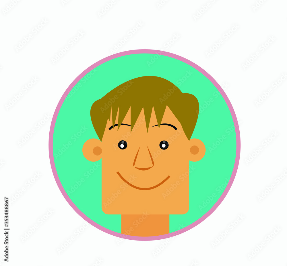 male hair styles vector illustration. eps10. male hair styles vector illustration. eps10.