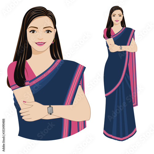 Modern Indian woman