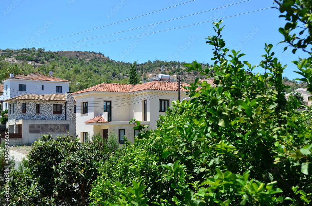 house in the village of cyprus