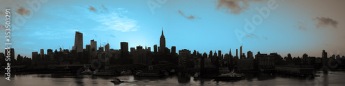 Early Morning Lower West Side Cruise by New York City Version 2, Rev 3d