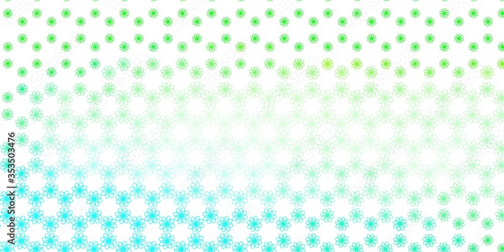 Light Green vector background with curves. Light Green vector background with curves.