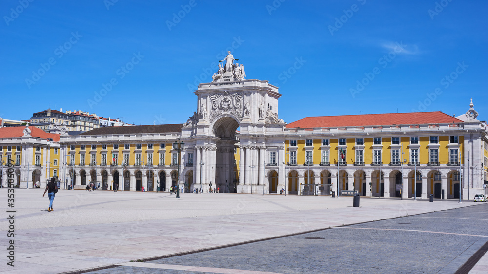 Praca do Comercio Square, Lisboa (Lisbon), Portugal