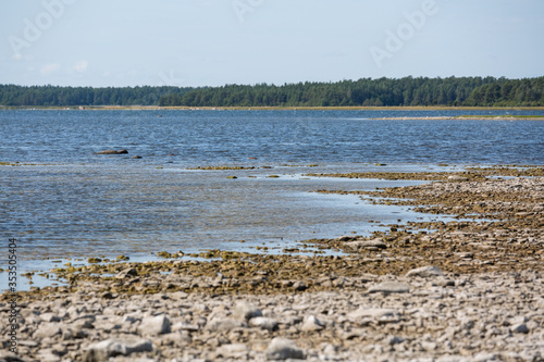 Coastline of Vormsi island photo