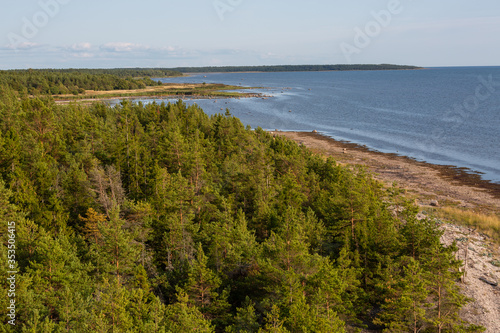 Coastline of Vormsi island photo