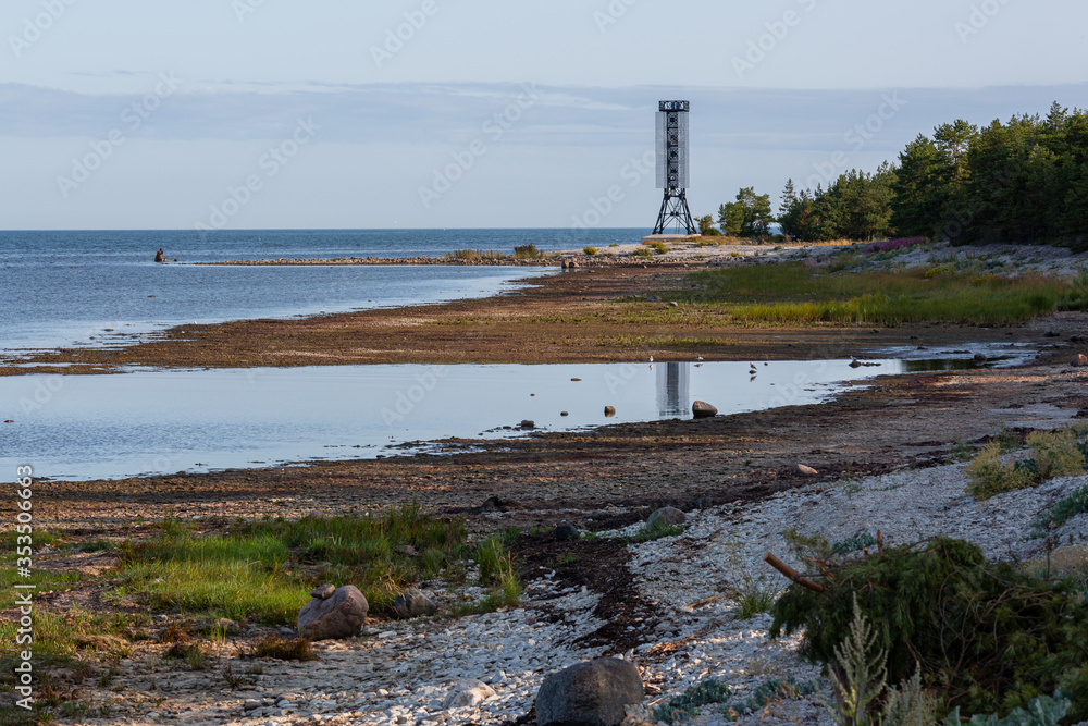 Coastline of Vormsi island