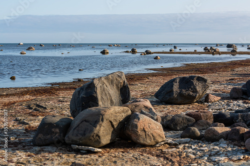 Coastline of Vormsi island photo