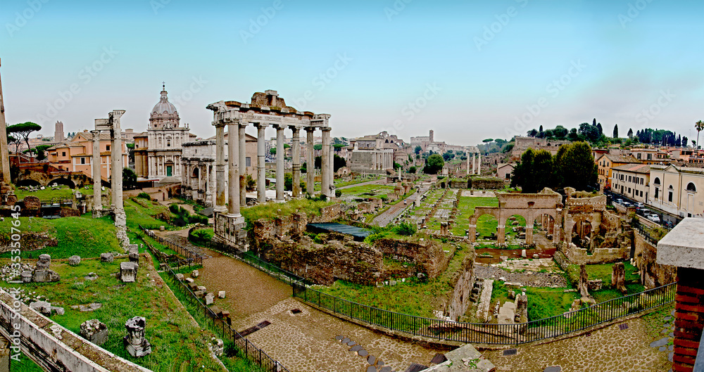 Roman Forum Panorama Version 1, Rev2a