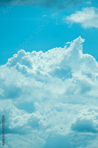 Massive Cloud Formation in Blue sky