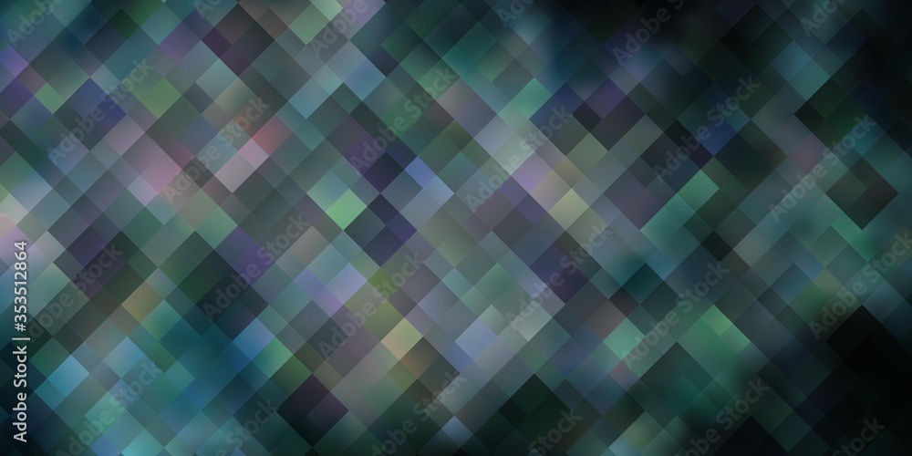 Dark BLUE vector texture in rectangular style. Dark BLUE vector texture in rectangular style.