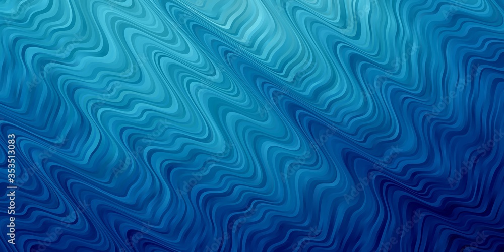 Light BLUE vector pattern with wry lines. Abstract illustration with bandy gradient lines. Template for cellphones. Light BLUE vector pattern with wry lines. Abstract illustration with bandy gradient lines. Template for cellphones.
