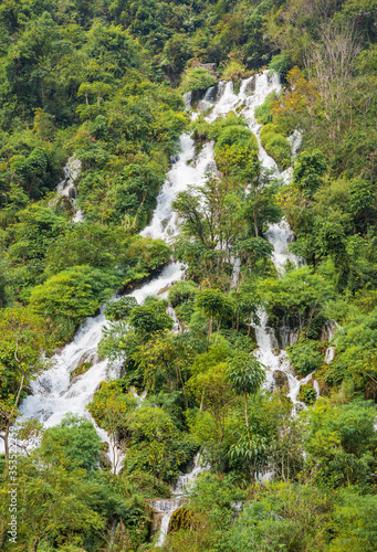 Waterfall in Xiaoqikong Scenic Area, Libo County, Southeast Guizhou, China