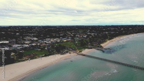 4k Drone Footage of Rye Pier