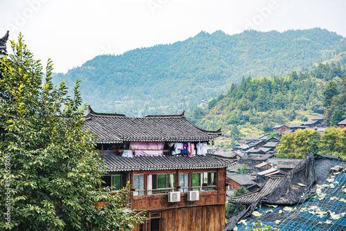 Xijiang Miao Village, Leishan County, Kaili, China photo