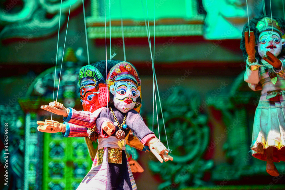 rajasthani puppet dance is very popular Stock Photo Adobe Stock