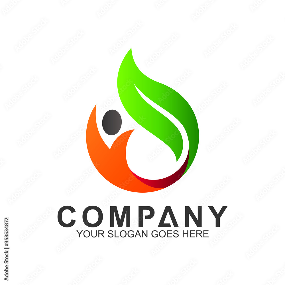 health logo,people with leaf vector logo,medical care icon,herbal nutrition,family clinic health logo,people with leaf vector logo,medical care icon,herbal nutrition,family clinic
