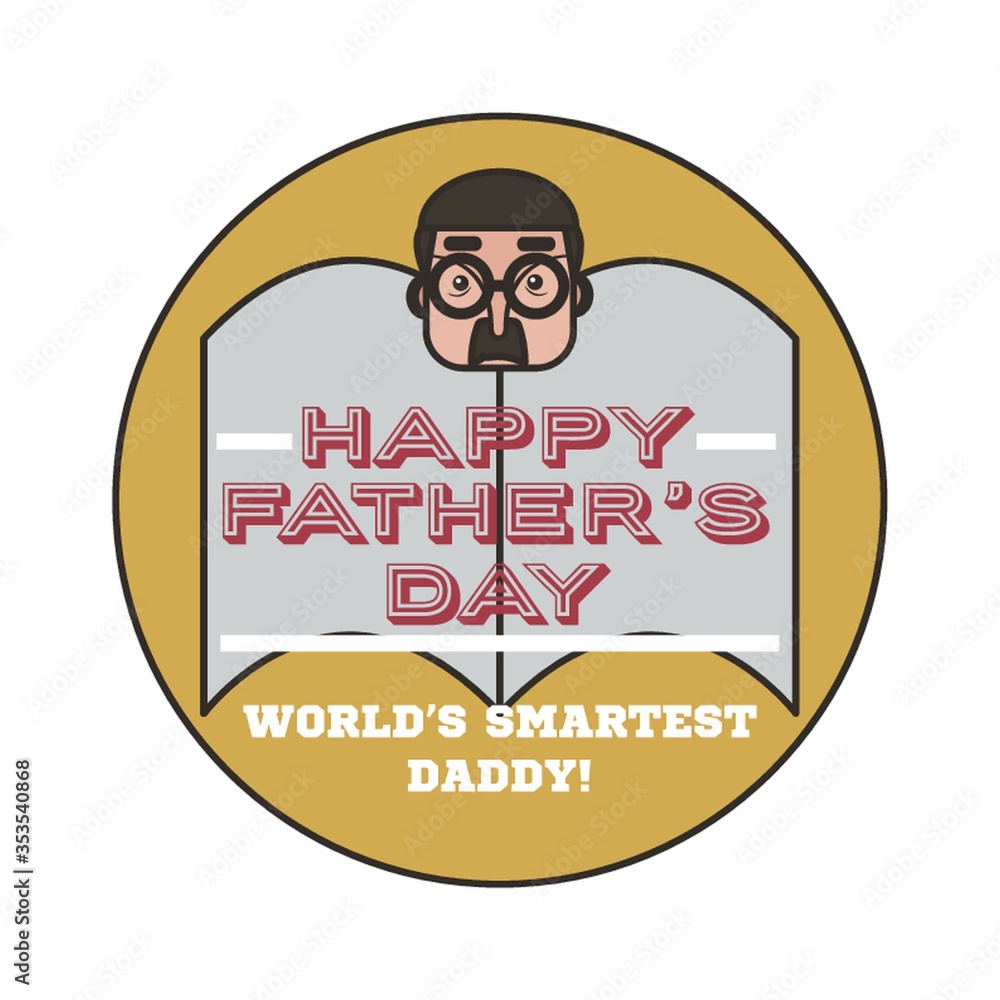 Father's Day greeting design Father's Day greeting design