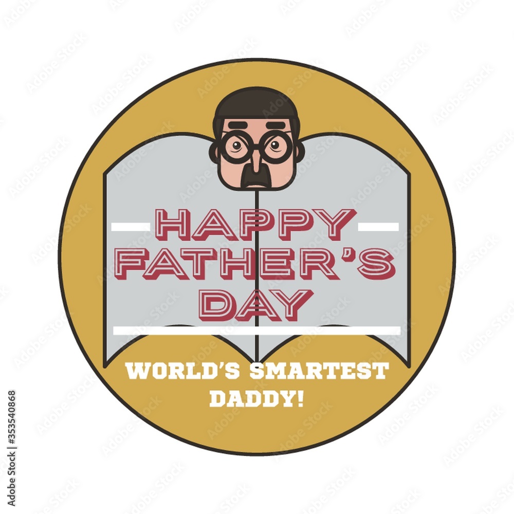 Father's Day greeting design