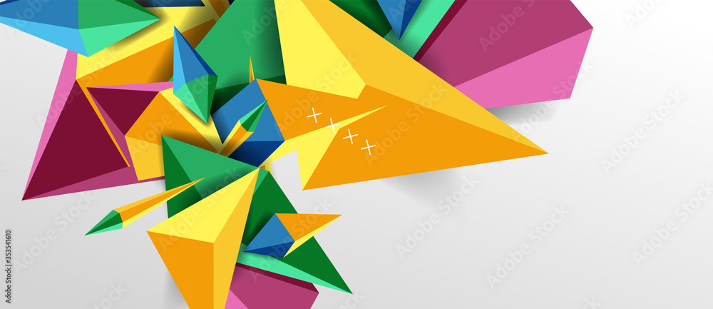 Trendy simple triangle abstract background, dynamic motion concept. Vector Illustration For Wallpaper, Banner, Background, Card, Book Illustration, landing page Trendy simple triangle abstract background, dynamic motion concept. Vector Illustration For Wallpaper, Banner, Background, Card, Book Illustration, landing page