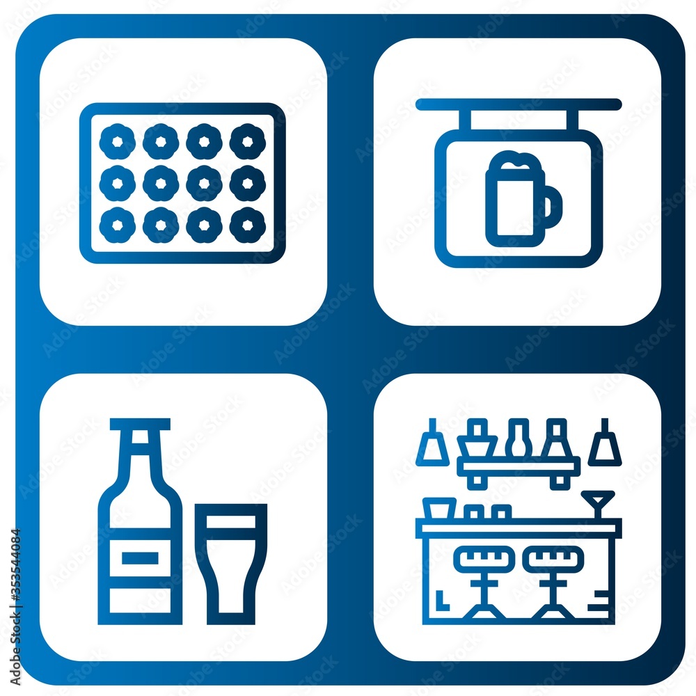 lager simple icons set lager simple icons set