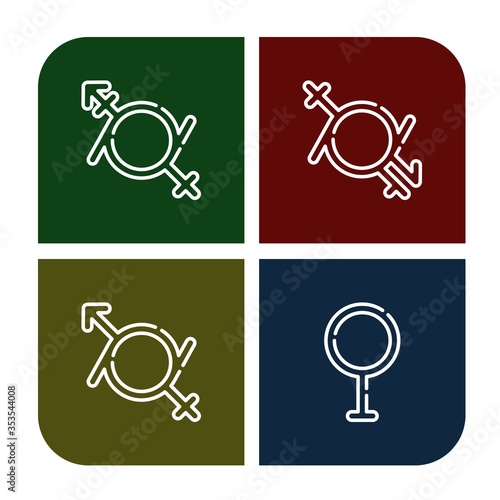 trans icon set