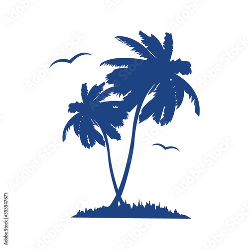 Palm trees