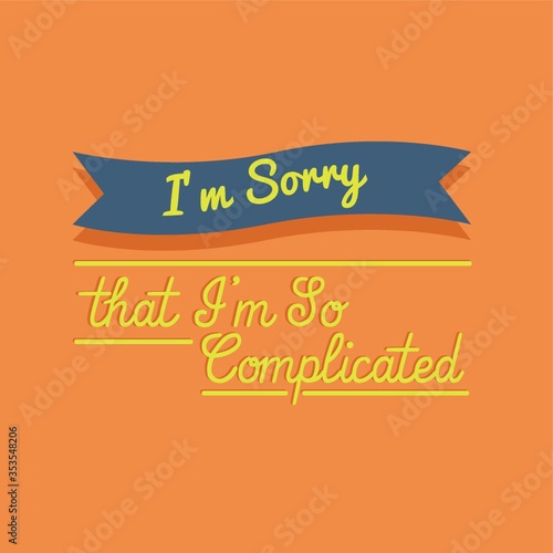 Sorry quote