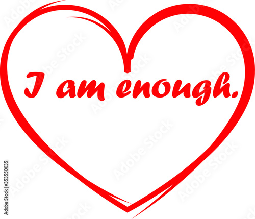 i am enough concept