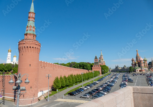 Photography moscow kremlin tower