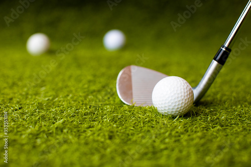 Golf is an outdoor and indoor exercise that relaxes and strengthens the body.