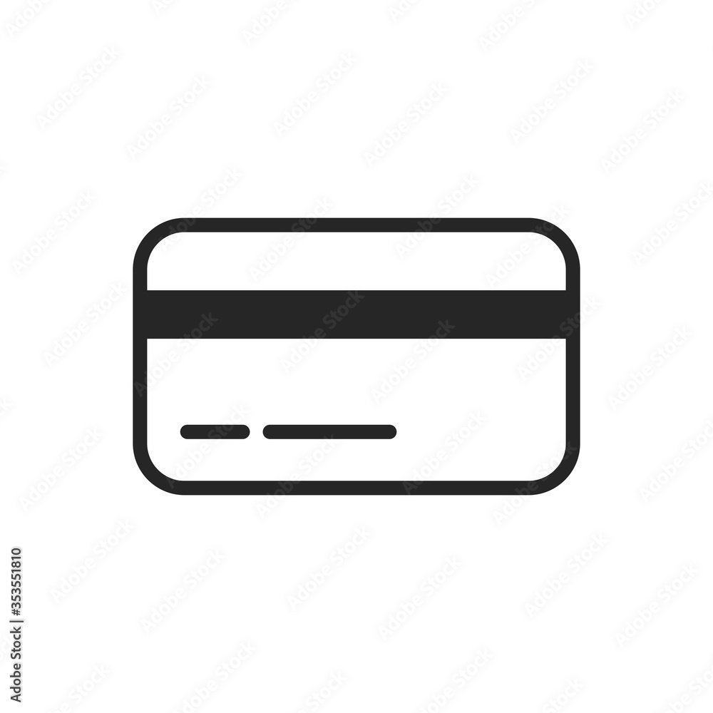 Credit Card Social Media Icon Isolated On White Background. Payment Symbol Modern, Simple, Vector, Icon For Website Design, Mobile App, UI. Vector Illustration Credit Card Social Media Icon Isolated On White Background. Payment Symbol Modern, Simple, Vector, Icon For Website Design, Mobile App, UI. Vector Illustration