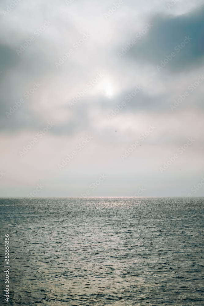 sea and clouds
