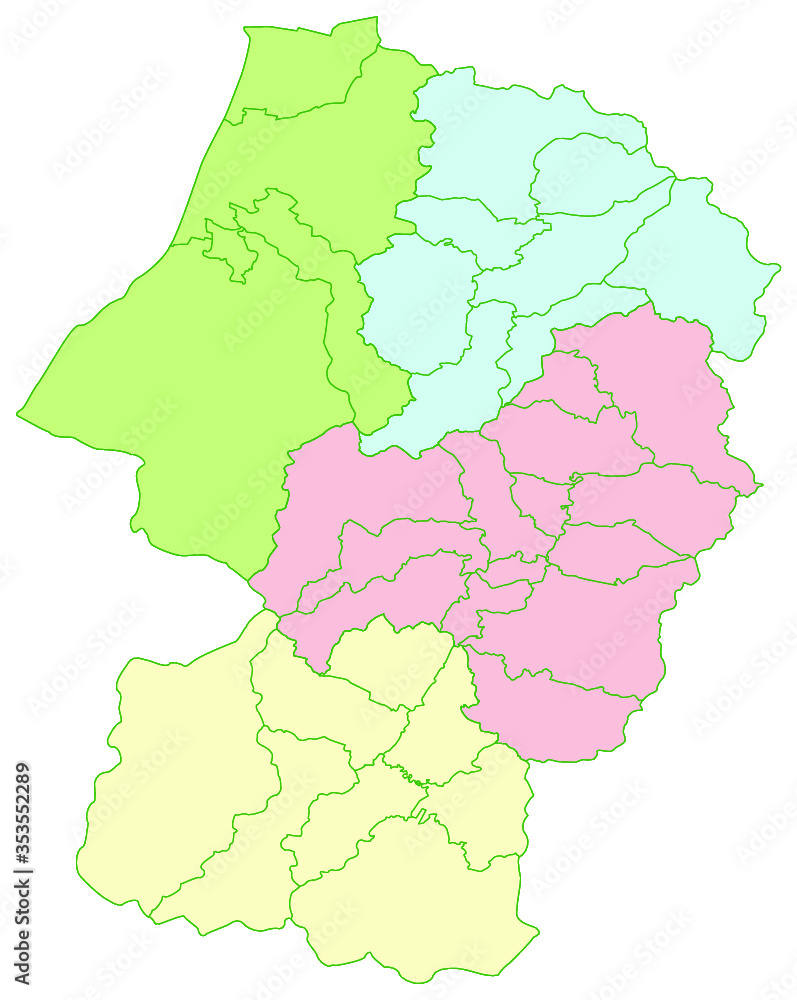 山形県詳細地図 山形県詳細地図