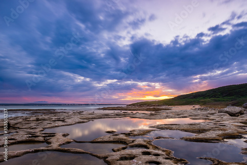 Wallpaper Mural A powerful sunset at Kamay Botany Bay National Park Torontodigital.ca