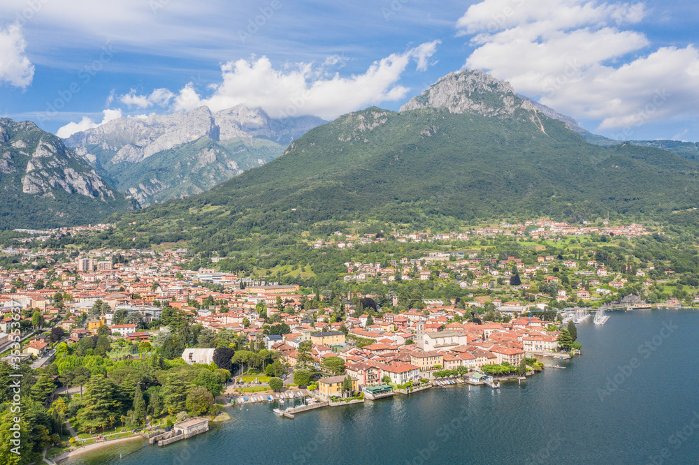 Village of Mandello del Lario, Lake Como. Italy