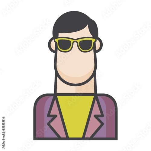 Man with sunglasses