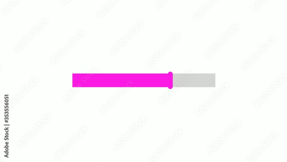 Amazing pink color progress bar,loading bar on white background Amazing pink color progress bar,loading bar on white background
