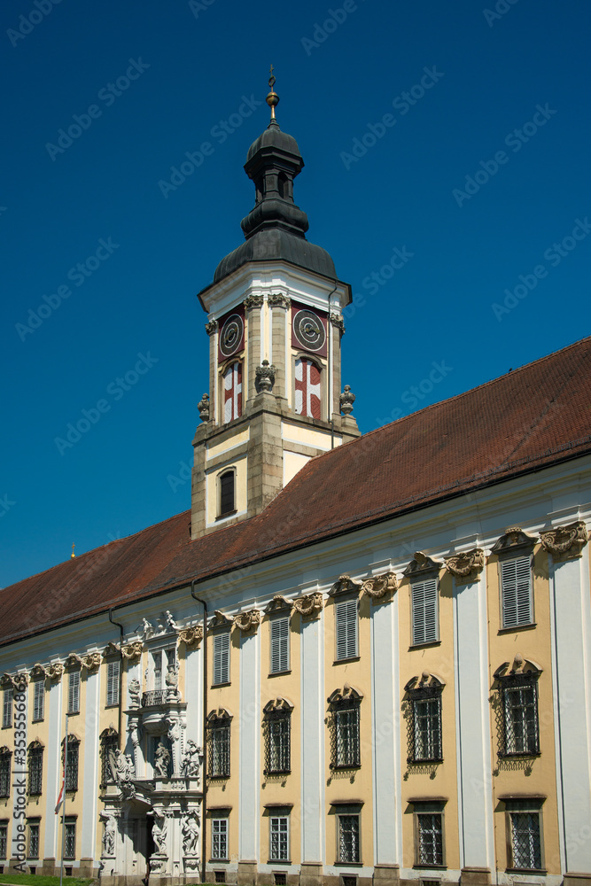 Impressions and Detail Views of the Monastery St. Florian in Upper Austria, near Linz