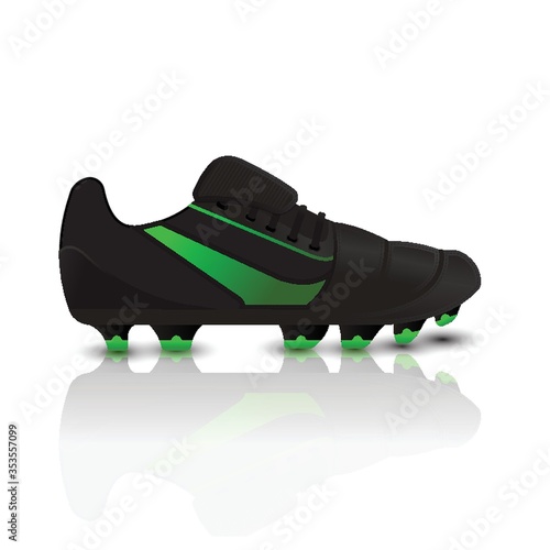 Spiked football boot