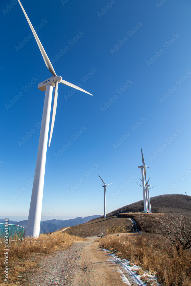 매봉산 정상 매봉산 정상