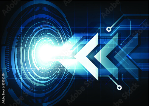 targeting abstract technology background with telecommunication concept