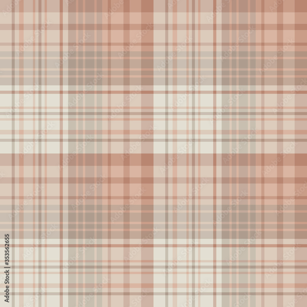 Seamless pattern in light beige and light brown colors for plaid, fabric, textile, clothes, tablecloth and other things. Vector image. Seamless pattern in light beige and light brown colors for plaid, fabric, textile, clothes, tablecloth and other things. Vector image.
