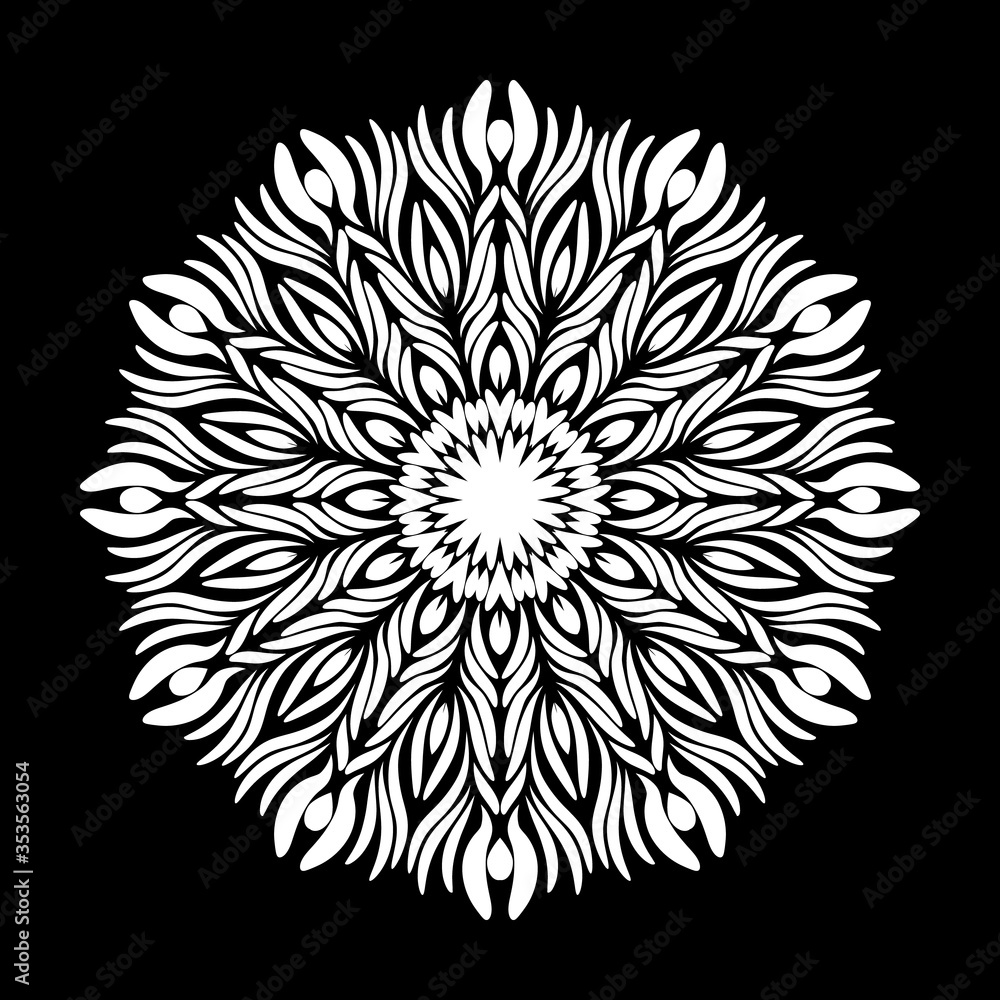 Pattern mandala decoration Pattern mandala decoration