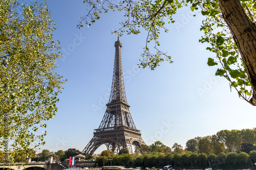 eiffel tower in paris france © fernandez